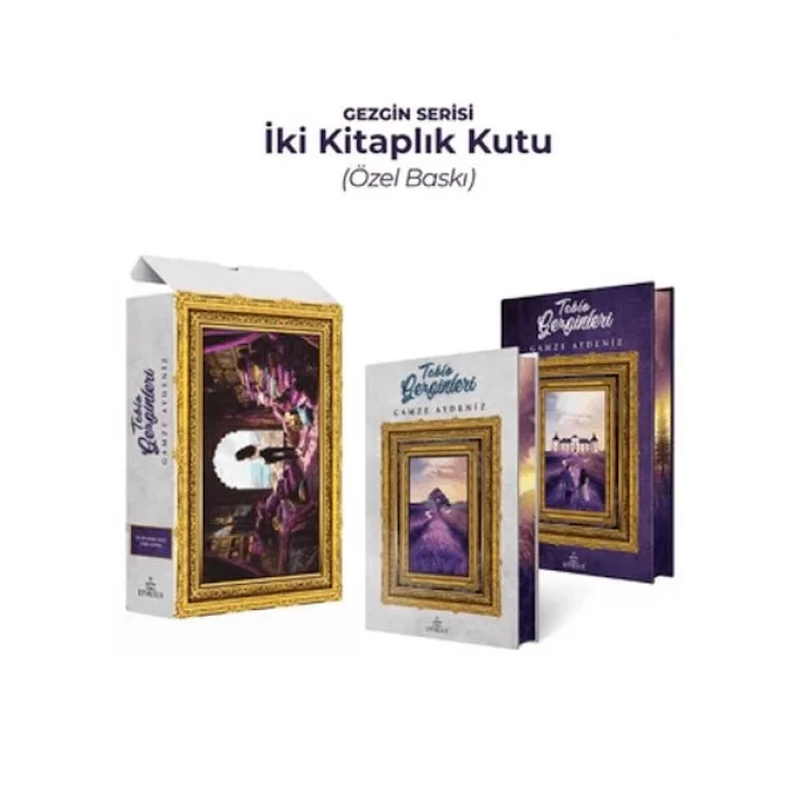 Gezgin Serisi İki Kitaplık Kutu – Yan Boyamalı