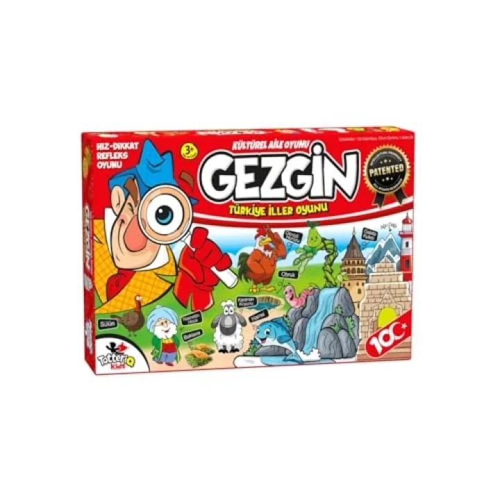GEZGİN TÜRKİYE YÖRESEL İLLER OYUNU