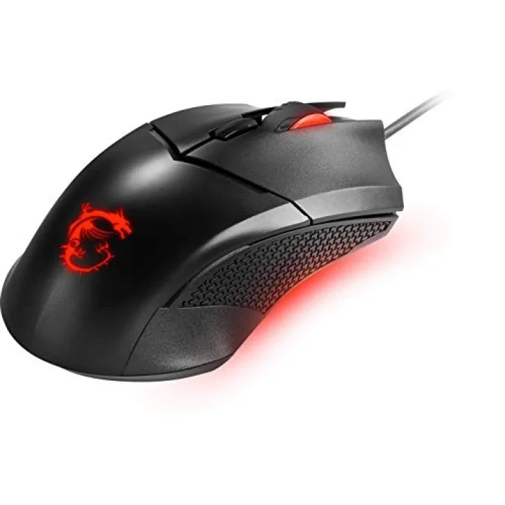GG CLUTCH GM08 GAMING MOUSE 4.200 DPI PIXART PAW3519 OPTIK SENSOR RED LED 1.8M KABLO AYARLANABILIR AGIRLIK ALTIN KAPLAMA USB BAGLANTI OYUNCU FARESI