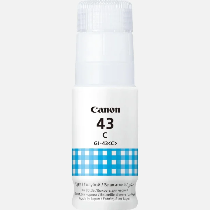 GI-43C Cyan Mavi Şişe Mürekkep G540-G640