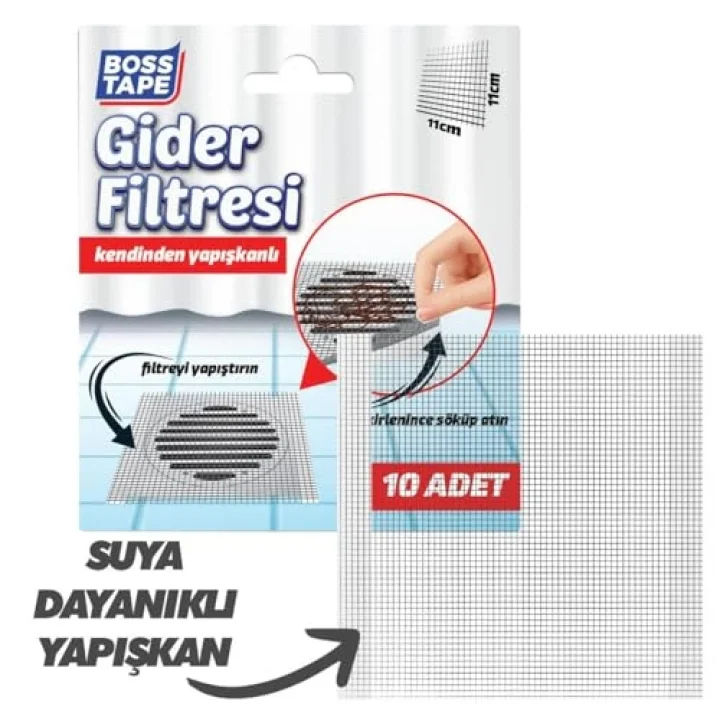 Gider Filtresi 10lu