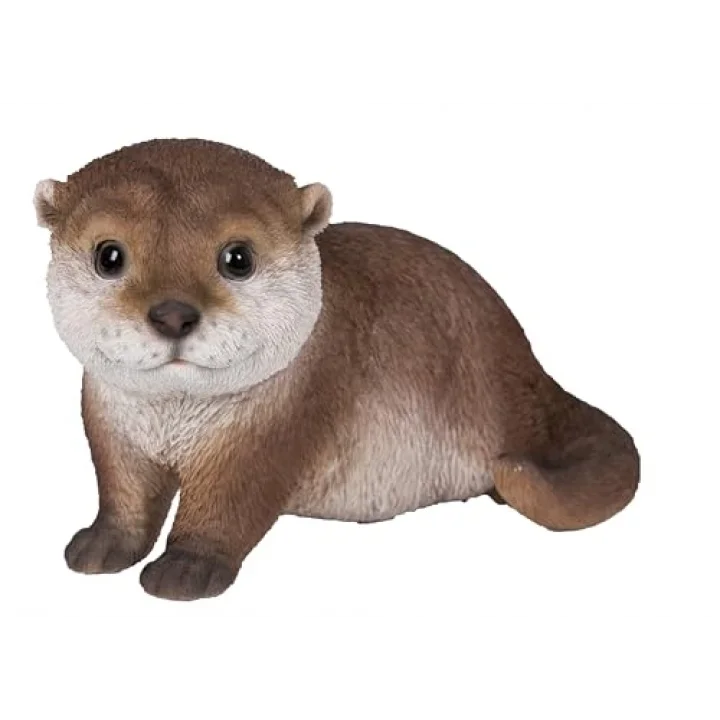 Gift Ltd 87991-A Otter Öne Eğilen Heykelcik, 18,8 cm Uzunluk