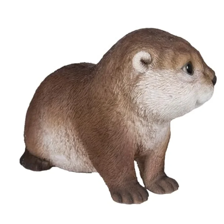Gift Ltd 87991-A Otter Öne Eğilen Heykelcik, 18,8 cm Uzunluk