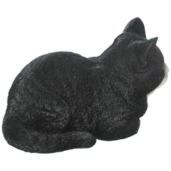 Gift Ltd Geschenk Statue, schlafende Katze, schwarz/weiß