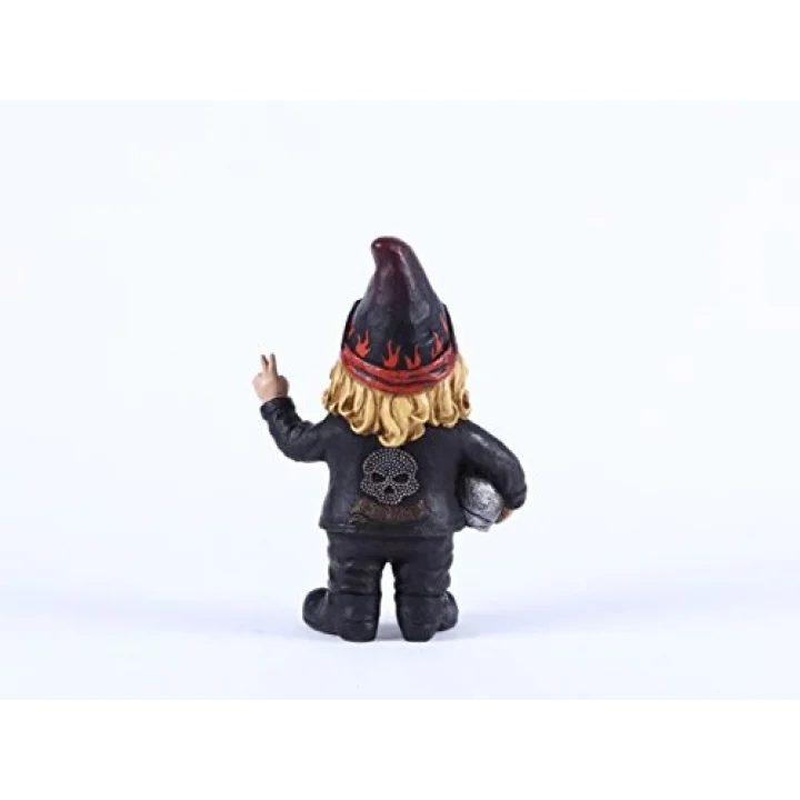 Gift Ltd. Kadın Bisikletçi Cücesi Kasklı - Gnomad Heykeli