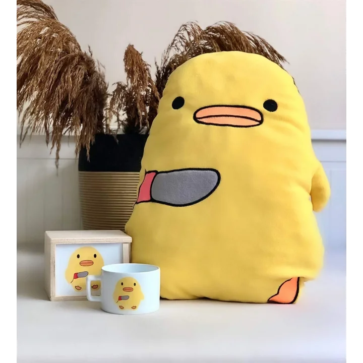 giftmoda Civciv Tasarımlı Kutulu Kupa Ve Yastık Set