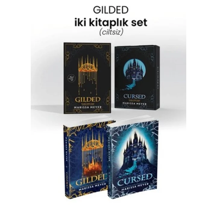 Gilded Serisi - İki Kitaplık Set