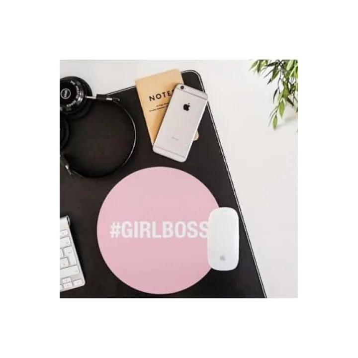 Girlboss Hashtag Tasarımlı Hediye Mousepad 20 x 20 cm