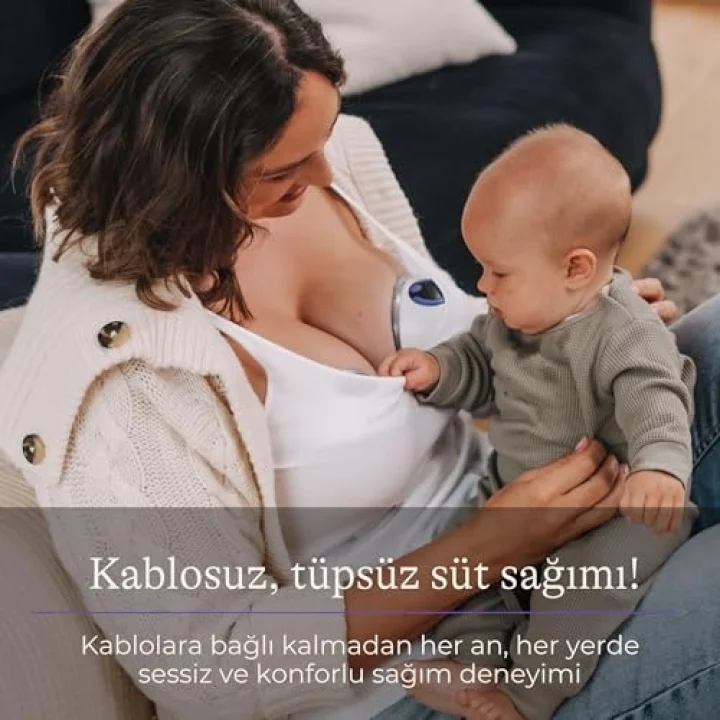 Giyilebilir Çiftli Göğüs Pompası