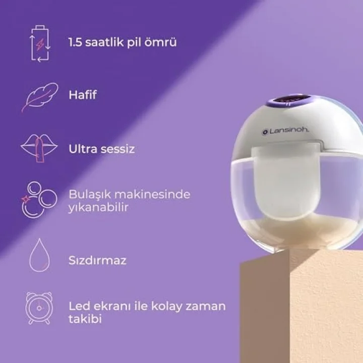 Giyilebilir Çiftli Göğüs Pompası