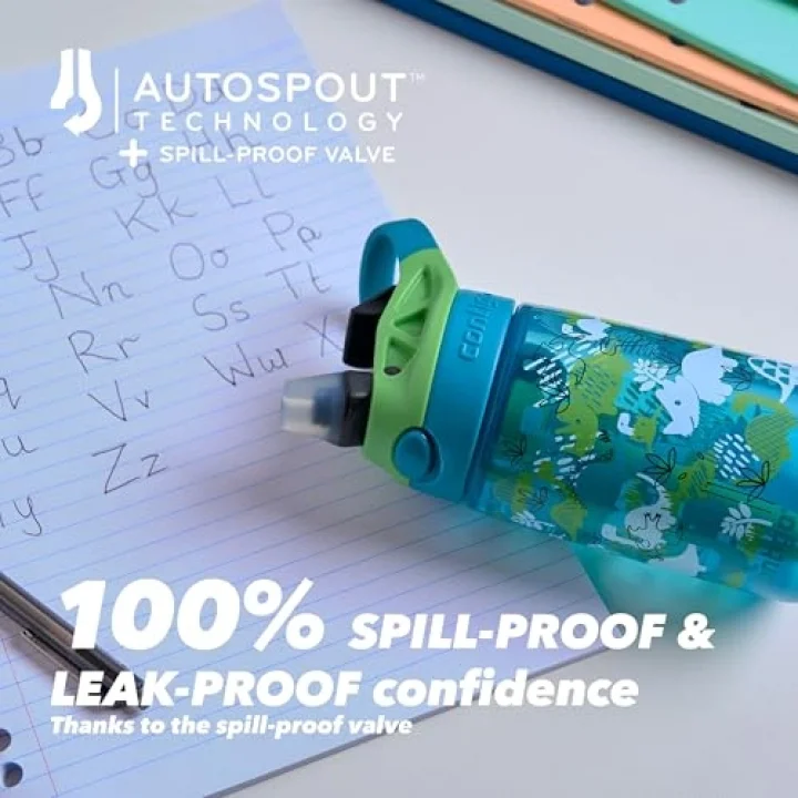 Gizmo Flip Dragon Çelik Çocuk Suluğu 380 ml, Mavi