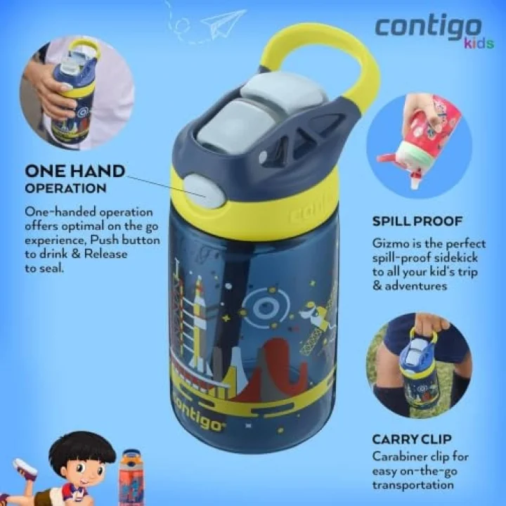 Gizmo Flip Kedicikler Tritan Çocuk Suluğu 420 mL Pembe