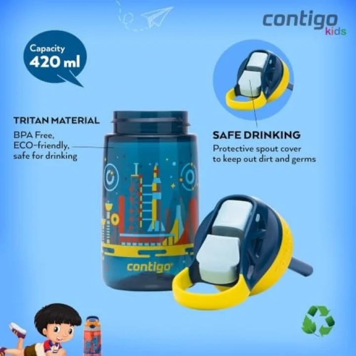 Gizmo Flip Kedicikler Tritan Çocuk Suluğu 420 mL Pembe
