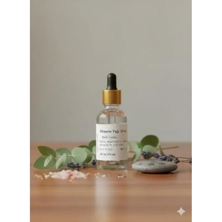 Gliserin Yağı 50 ML - Cilt ve Saç Bakımı için Bitkisel Yağ, BTY-ADY89139