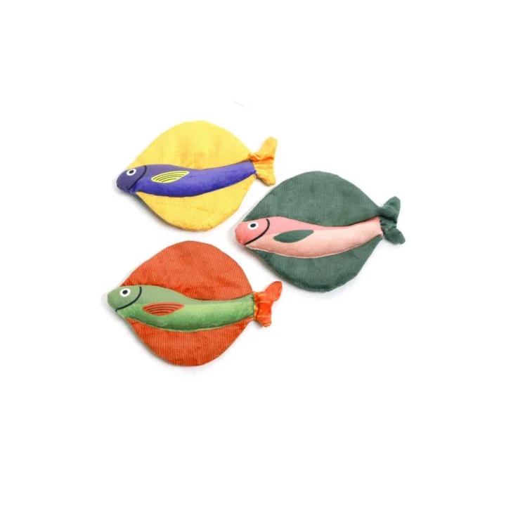 Glofish Peluş Kedi Oyuncağı 19x14 Cm