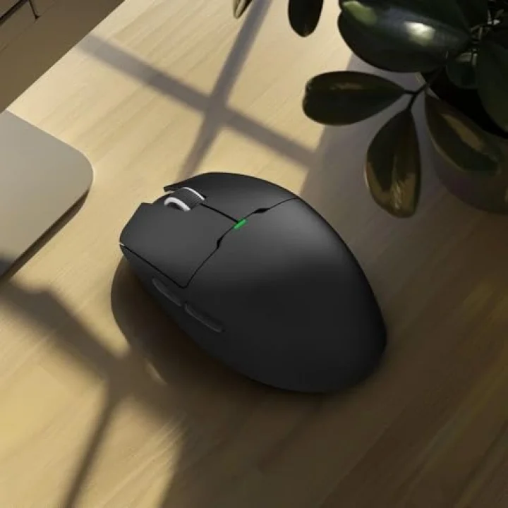 GM80 PLUS Siyah Kablosuz Gaming Mouse - 12000 DPI, PAW3311 Sensör, 3 Modlu Bağlantı (USB, 2.4G, Bluetooth), Ultra Hafif 52.2g