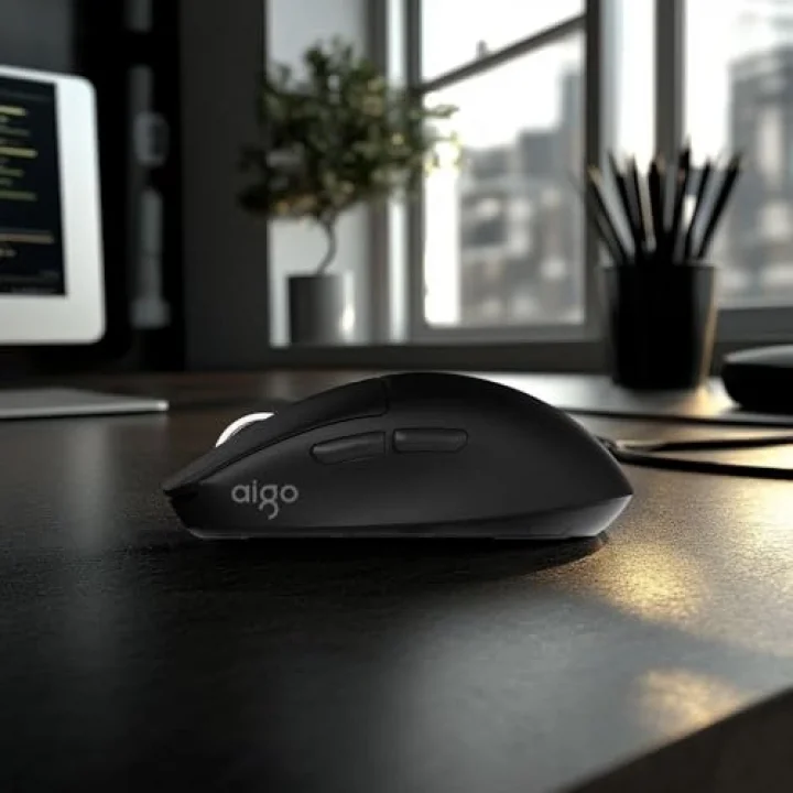 GM80 PLUS Siyah Kablosuz Gaming Mouse - 12000 DPI, PAW3311 Sensör, 3 Modlu Bağlantı (USB, 2.4G, Bluetooth), Ultra Hafif 52.2g