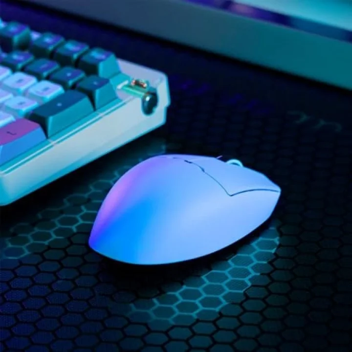 GM80 PRO Mavi Kablosuz Gaming Mouse - 26000 DPI, Ultra Hafif 48g, PAW3395 Sensör, 3 Modlu Bağlantı