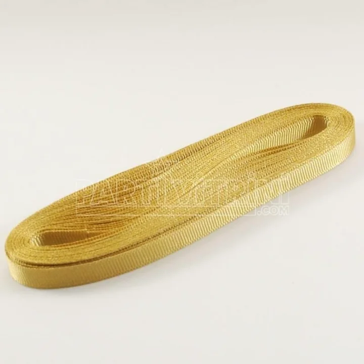 Gold (altın) Grogren Kurdela 1 Cm. X 10 Metre