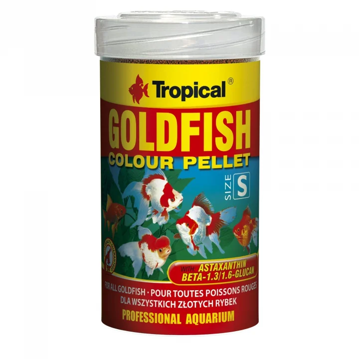 Goldfish Colour Pellet Size Small 100ml 45gr