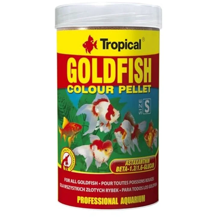 Goldfish Colour Pellet Size Small 250ml 110gr