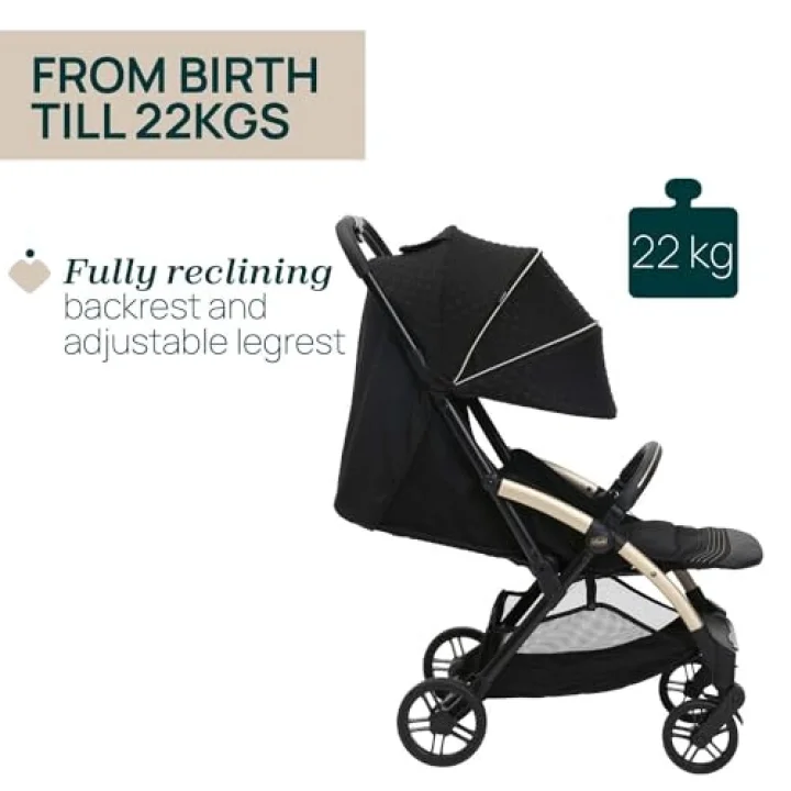 Goody XPlus Bebek Arabası Black Relux