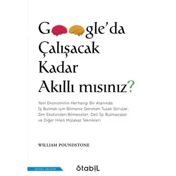 GoogleDa Çalışacak Kadar Akıllı Mısınız?