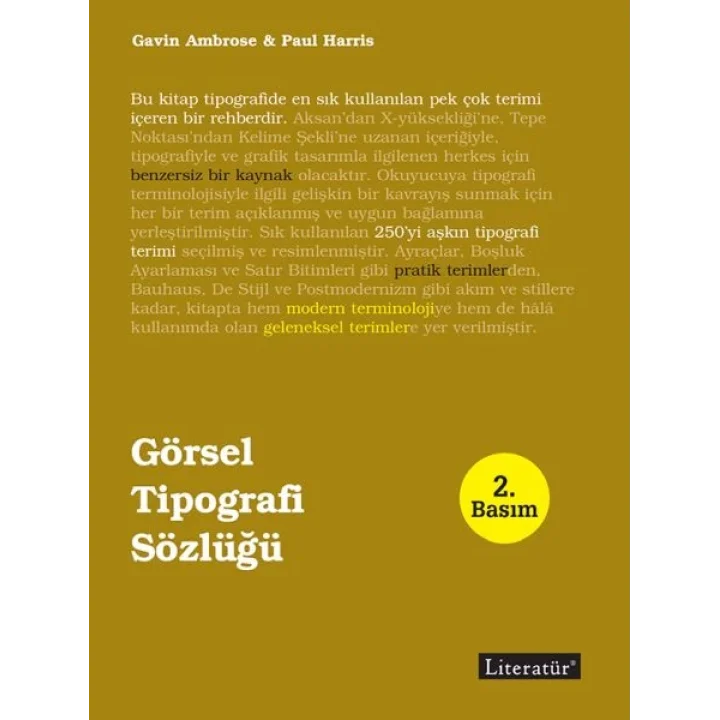 Görsel Tipografi Sözlüğü