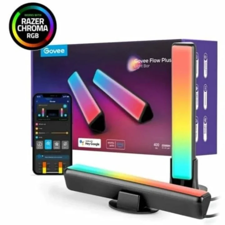 Govee Flow Plus Light Bars WiFi Bluetooth Masa Lambası