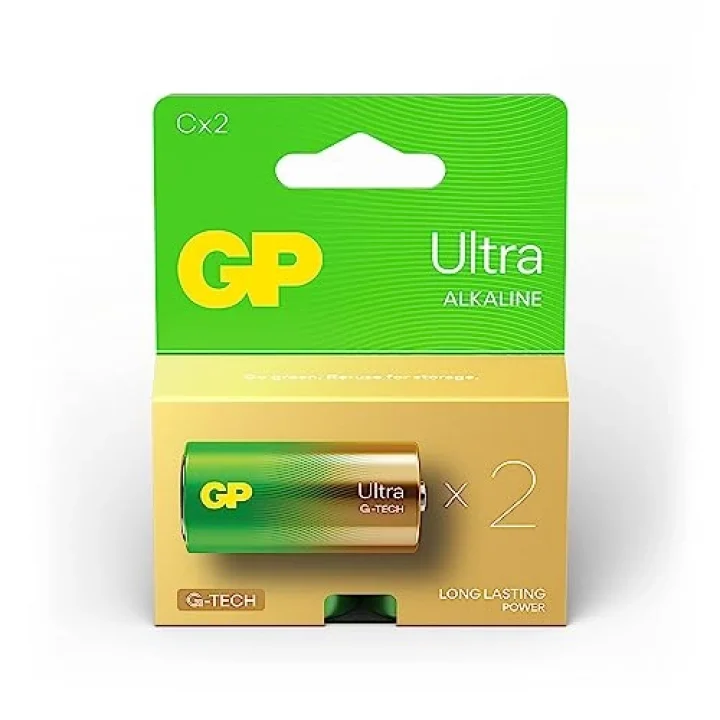 GP C Baby Batarya Alkalin Ultra 1,5V 2 Adet