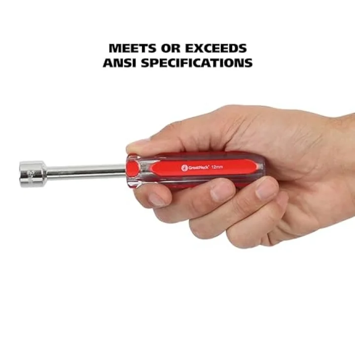 Greatneck ND71 Metric Professional Nut Driver seti, 7 parça