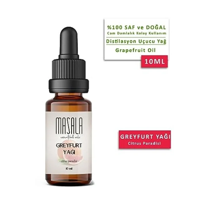 Greyfurt Yağı 10 ml. (Grapefruit Essential Oil)