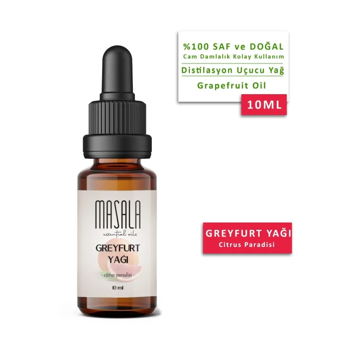 Greyfurt Yağı 10 ml. (Grapefruit Essential Oil)