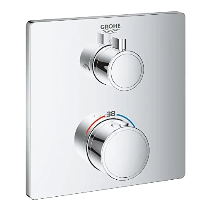 Grohtherm Termostatik Banyo Duş Bataryası 2 çıkışlı divertörlü- 24079000