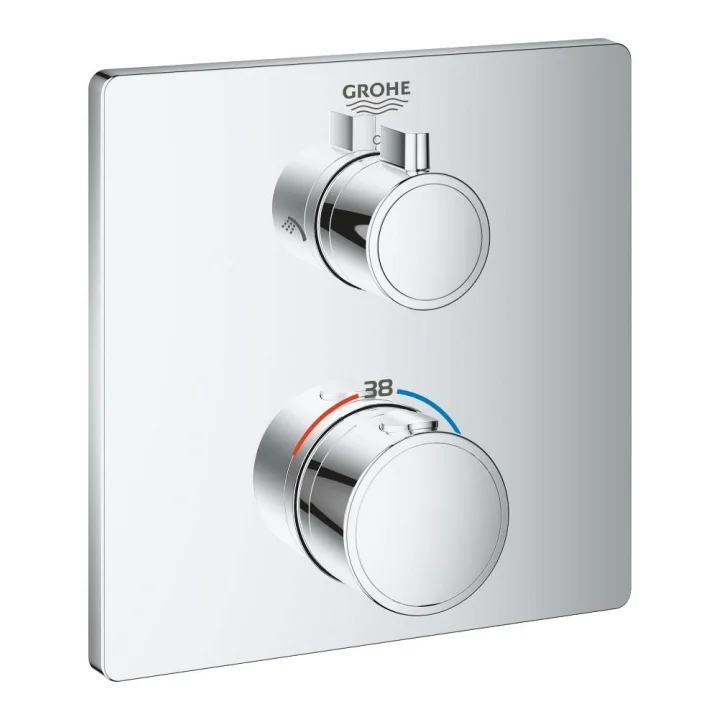 Grohtherm Termostatik Banyo Duş Bataryası 2 çıkışlı divertörlü- 24079000