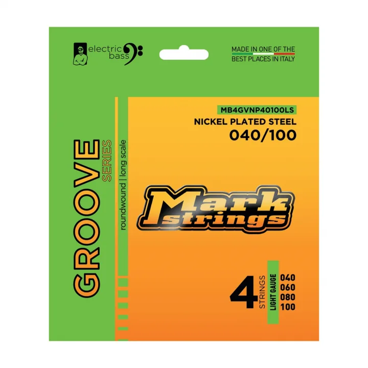 Groove Nickel Plated Steel 40-100 Bas Teli