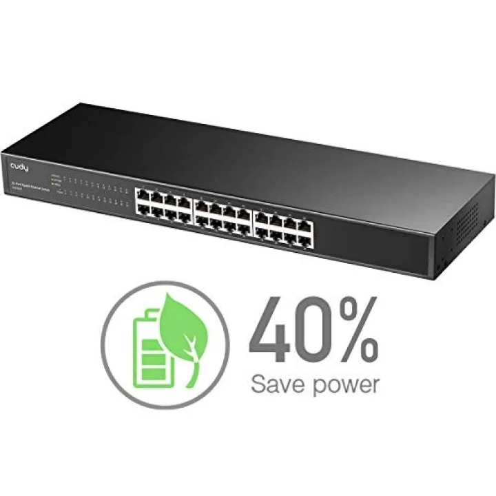 GS1024 16K MAC, 24 Port Gigabit Metal Switch