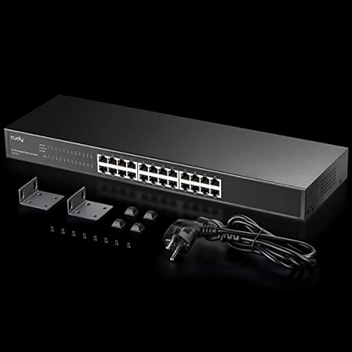 GS1024 16K MAC, 24 Port Gigabit Metal Switch