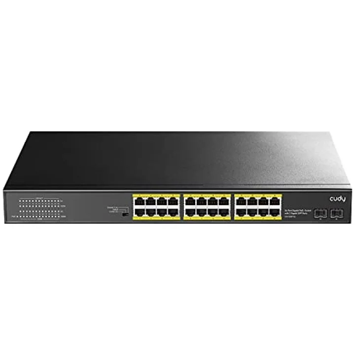 GS1028PS2 2 Port SFP, VLAN, CCTV, 24 Port Gigabit 300W PoE+ Metal Switch