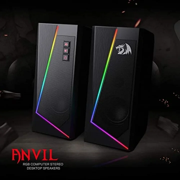 GS520 Anvil Rgb 2.0 Stereo Kablolu 2x3w Speaker