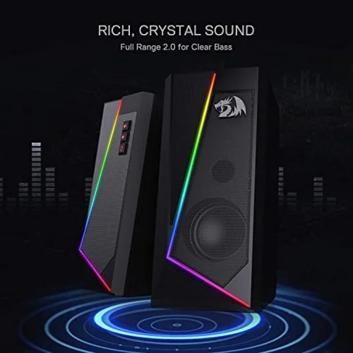 GS520 Anvil Rgb 2.0 Stereo Kablolu 2x3w Speaker
