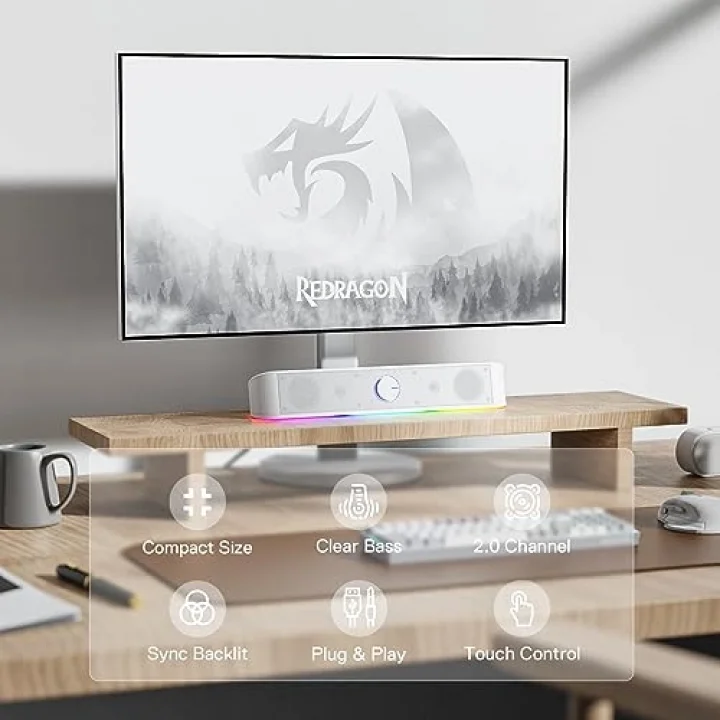GS560W ADIEMUS GAMING SPEAKER BEYAZ