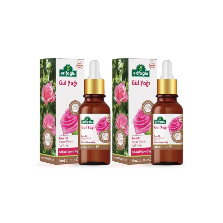 Gül Yağı 20Ml 2 Li Set