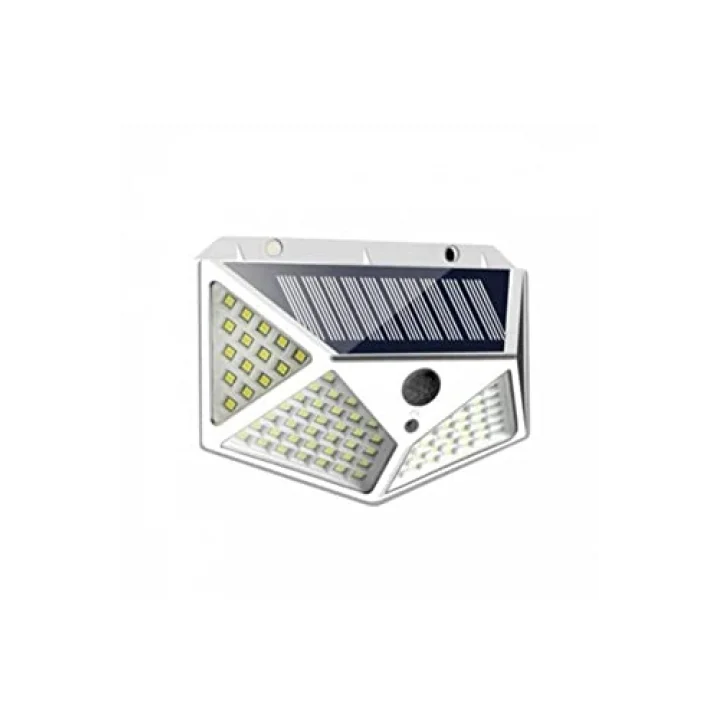 Güneş Enerjili Lamba Led Sokak Dış Ortam Solar Bahçe Aydınlatması Su Geçirmez Sensörlü (100 Led)