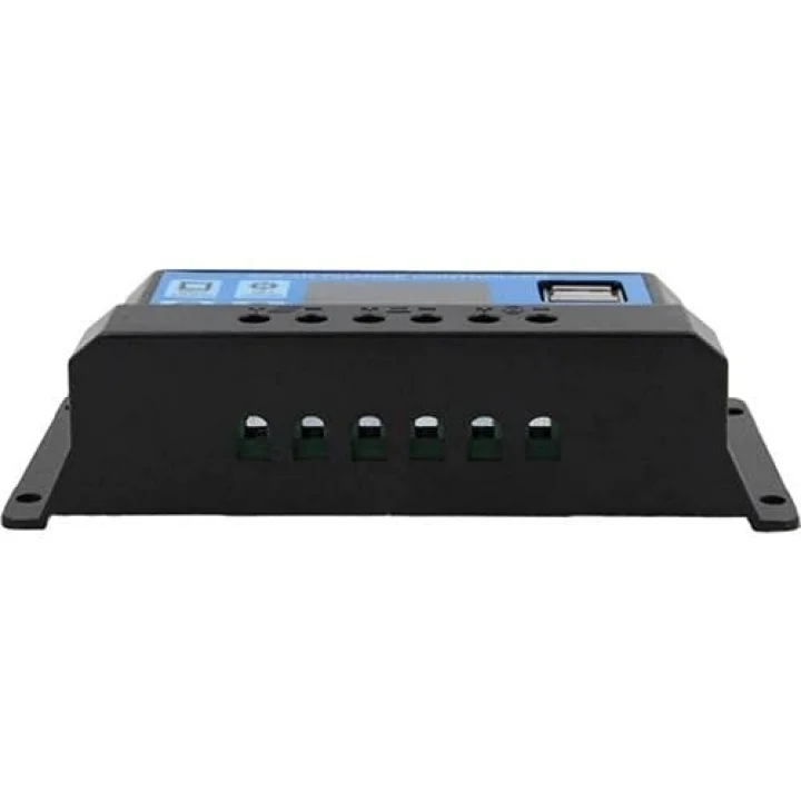 Güneş Paneli Solar Akü Şarj Kontrol Cihazı 12V 24V 30 Amper