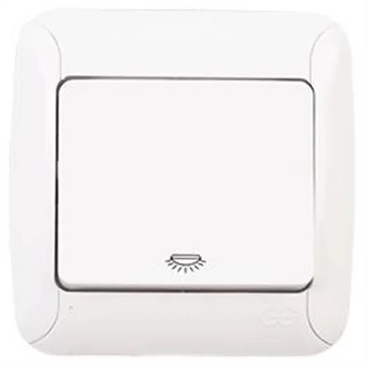 Mey İthalat® Günsan Fantasy Light Butonu Beyaz