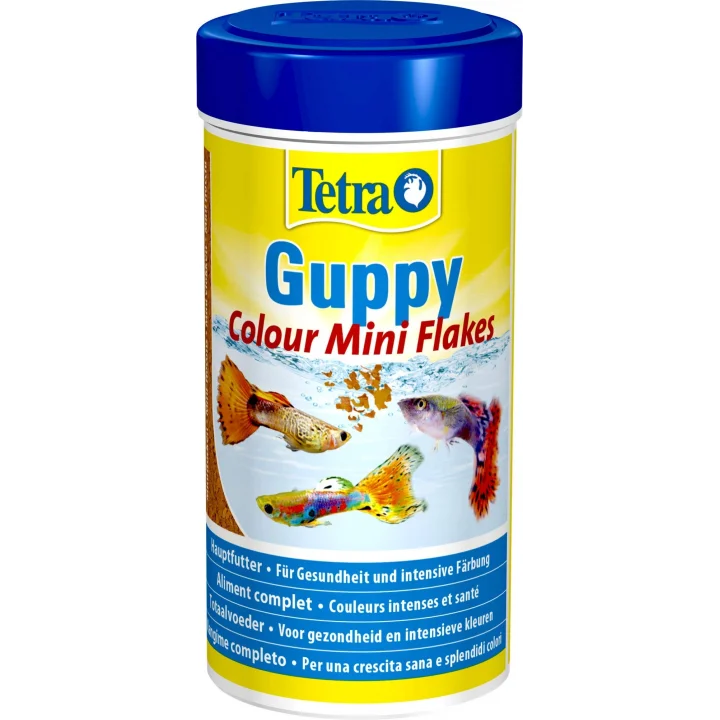 Guppy Color, birinci sınıf pul gıda 250ml