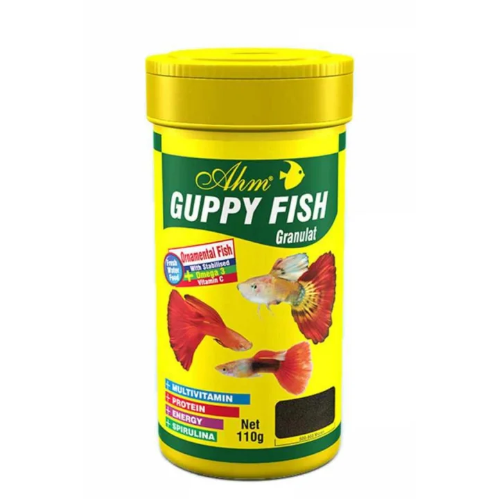 Guppy Granul Food 250 Ml Balık Yemi