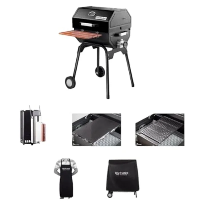 Guruss Cg050 Kömürlü Barbekü Mangal Tam Set