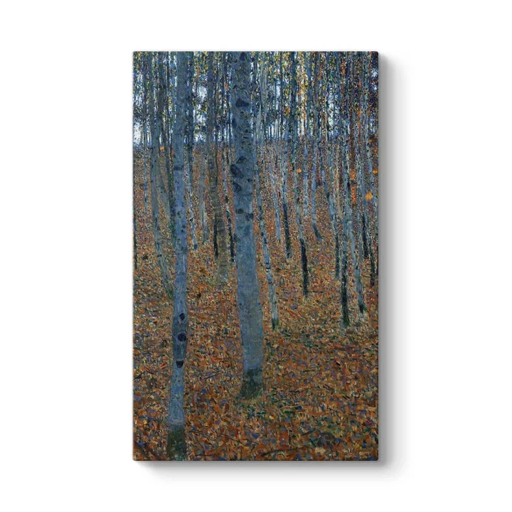 Gustav Klimt - Kayın Korusu Tablosu 80 x 140